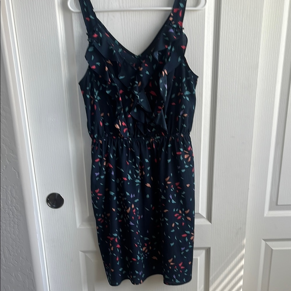 Mossimo Supply Co Blue Sleeveless Mini Dress